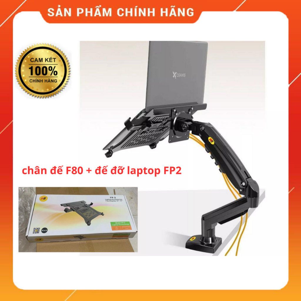 Giá Đỡ Kẹp LAPTOP, MÁY TÍNH BẢNG, IPAD - Màn hình 10 - 17.3 inch [Mode FP2]…