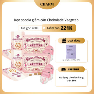 Kẹo socola giảm cân Chokolade Vaegttab đan mạch bibico mẫu mới