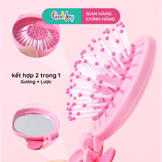 Gương Lươc Chải Tóc Cho Bé Gabby In Hình Kuromi, Melody, Cinnamoroll Đáng Yêu