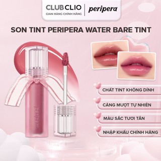 Son Tint Bóng Peripera Water Bare Tint 3.7g Bền Màu Lâu Trôi, Màu Sắc Hottrend Hàn Quốc Chính Hãng PESWATER