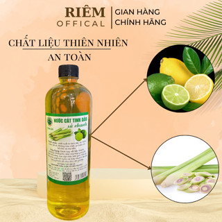 Nước Lau Sàn Tinh Dầu Xả Chanh Nước Lau Nhà Xông Phòng Đuổi Ruồi Muỗi Côn Trùng Tiện Lợi RIEM