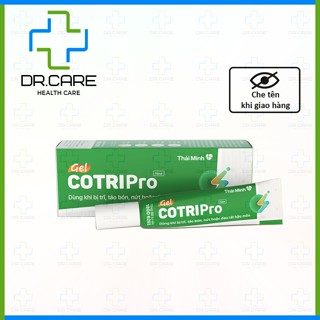 [CHÍNH HÃNG] Cotripro Gel bôi trĩ, co búi trĩ, giảm đau, ngứa rát, nứt kẽ hậu môn [cotri pro, cotriprogel, cotriro, kem]