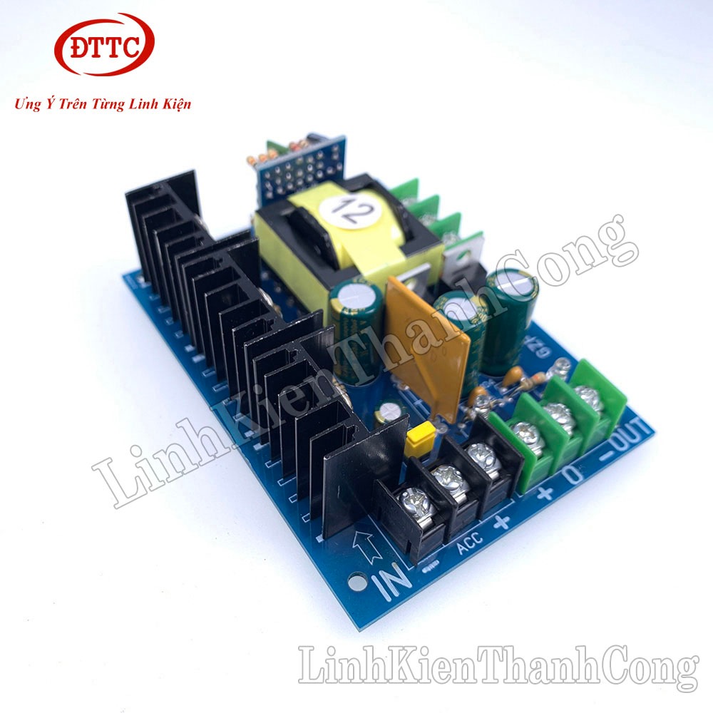 Mạch Nguồn Đối Xứng 24VDC Ra ±12VDC