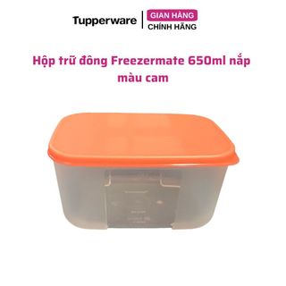 Hộp trữ đông Freezermate 650ml nắp màu cam Tupperware