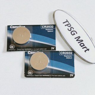 Pin CR2032, 2032 - 3V, DL2032, KL2032, 5004LC, SB-T15, L2032 / Pin Camelion Lithium chính hãng