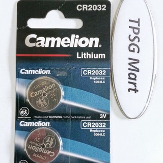 Pin CR2032, 2032 - 3V, DL2032, KL2032, 5004LC, SB-T15, L2032 / Pin Camelion Lithium chính hãng