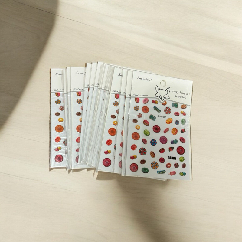 PHỤ KIỆN TRANG TRÍ MÓNG STICK DÁN NHIỀU MẪU