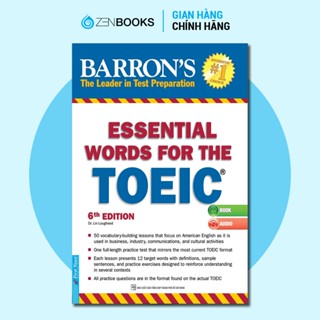 Sách - Barron's Essential Words For The TOEIC (6th Edition)