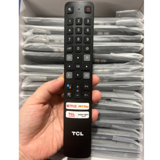 (HÀNG CHÍNH HÃNG GIÁ SỈ 99K) Remote Điều khiển TV TCL có giọng nói ( loại 2 hàng nút ) phím NETFLIX-FPT Play-TCL