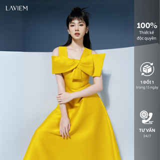 LAVIEM - Đầm vàng nơ cách điệu Savia Dress