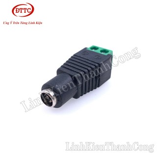 Bộ 10 Chiếc Giắc DC Cái Vặn Ốc 5.5x2.1mm