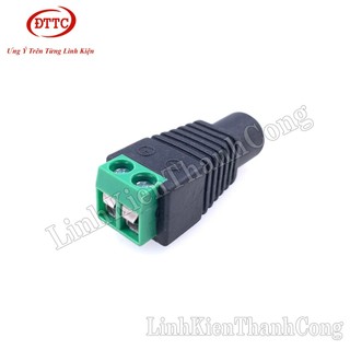 Bộ 10 Chiếc Giắc DC Cái Vặn Ốc 5.5x2.1mm