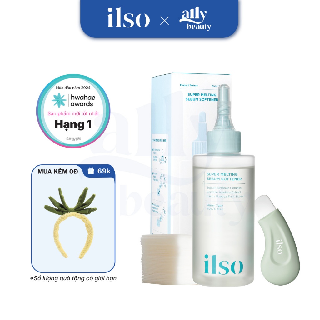 Tinh Chất Ủ Mụn Đầu Đen, Làm Mềm Sợi Bã Nhờn Super Melting Sebum Softener 150ml