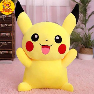 Gấu Bông Pikachu - Thú Nhồi Bông Picachu Đồ Chơi Hoạt Hình Quà Tặng Mềm Mịn Cao Cấp Gấu Bông City