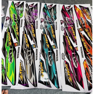 Tem Rời Wave Mẫu Lửa Cực Cháy Dán Cho Wave 50-100-110