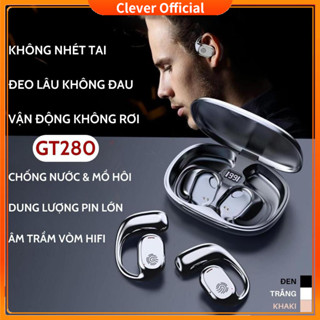 Tai nghe Bluetooth GT280 Không Dây Treo Vành Tai Không Rơi Pin Trâu Chống Nước Có Hộp Sạc Hỗ Trợ Micro (GT27)