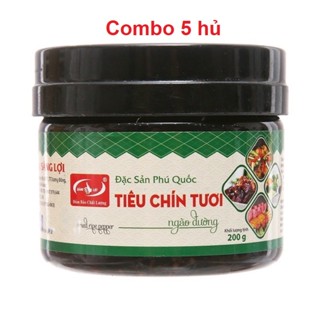 Tiêu Ngào Đường Sáng Lợi Đặc Sản Phú Quốc (200gr) - COMBO 5 HỦ