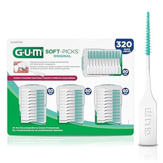 Tăm Xỉa Răng Nha Khoa - Tiện Dụng Cho Răng Niềng Gum Soft Picks Original 320 cây