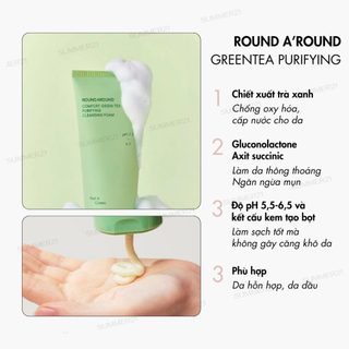 Sữa rửa mặt ROUND A'ROUND 200ML