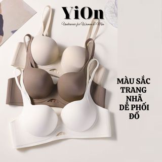 Áo Ngực Su Đúc Không Gọng Mặc Áo Dài Mút Vừa 3 Cm Form Tròn Đầy Chỉnh Dáng AS19 YiOn Underwear