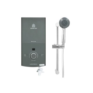 Máy nước nóng trực tiếp Ariston 4500W AURES PREMIUM+ 4.5P (Có bơm, Xả tồn kho giá rẻ, Bảo hành chính hãng)