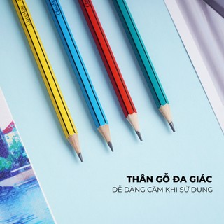 Bút Chì Gỗ Có Tẩy CLASSMATE Bút Chì 2B HB 4B 6B Nét Bút Mịn, Viết Chì Siêu Nhân Dùng Cho Bé Tập Viết CL-PC412/414/416