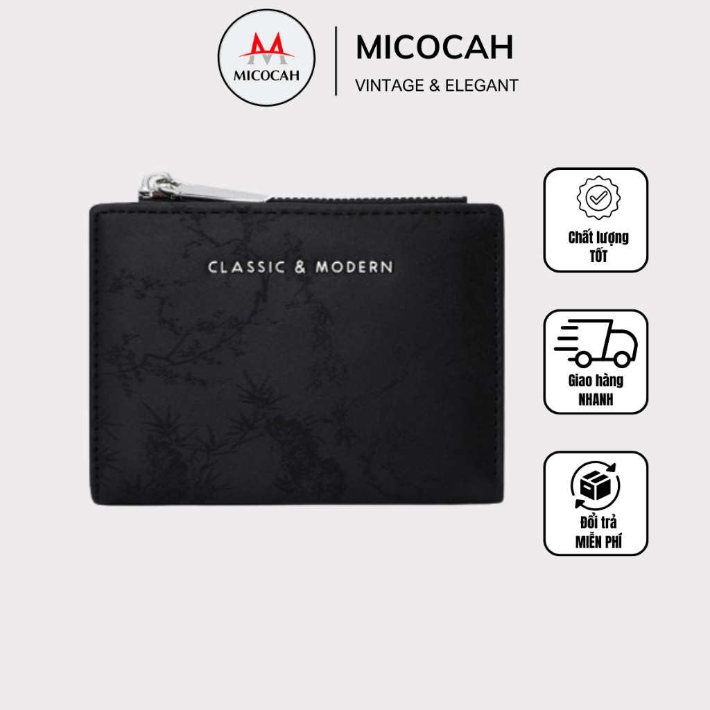 Ví Nữ Ngắn Mini Cầm Tay Đựng Tiền TAILIAN Thời Trang Xinh Xắn Da Cao Cấp TL82 - Micocah Mall
