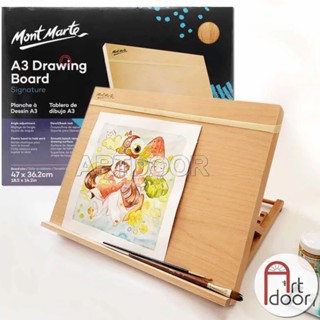 [ARTDOOR] Giá vẽ để bàn MONT MARTE Board bảng A3 chân thông minh (0034)