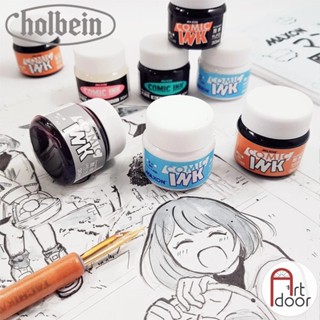 [ARTDOOR] Mực vẽ truyện tranh HOLBEIN Maxon Manga nhiều màu (30ml)