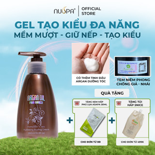 Gel giữ nếp tóc, tạo kiểu dưỡng tóc nam nữ phồng tóc, mềm mại NUSPA 280ml |NuspaVietNam