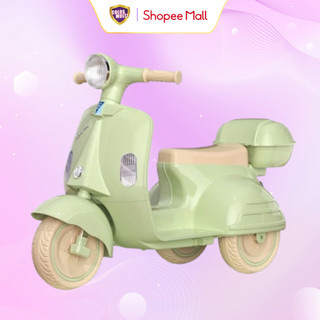 Xe máy điện Vespa 601 - KIDS có đèn có nhạc vui nhộn cho trẻ từ 1-3 tuổi