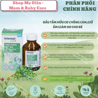 Dầu tắm chống cảm hữu cơ Telesept nội địa Đức cho bé từ 3 tháng 100ml