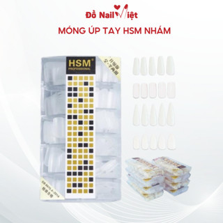 Móng Úp Tay HSM Nhám Vuông, Nhọn, Thang, Bầu 500 móng-ĐỒ NAIL VIỆT