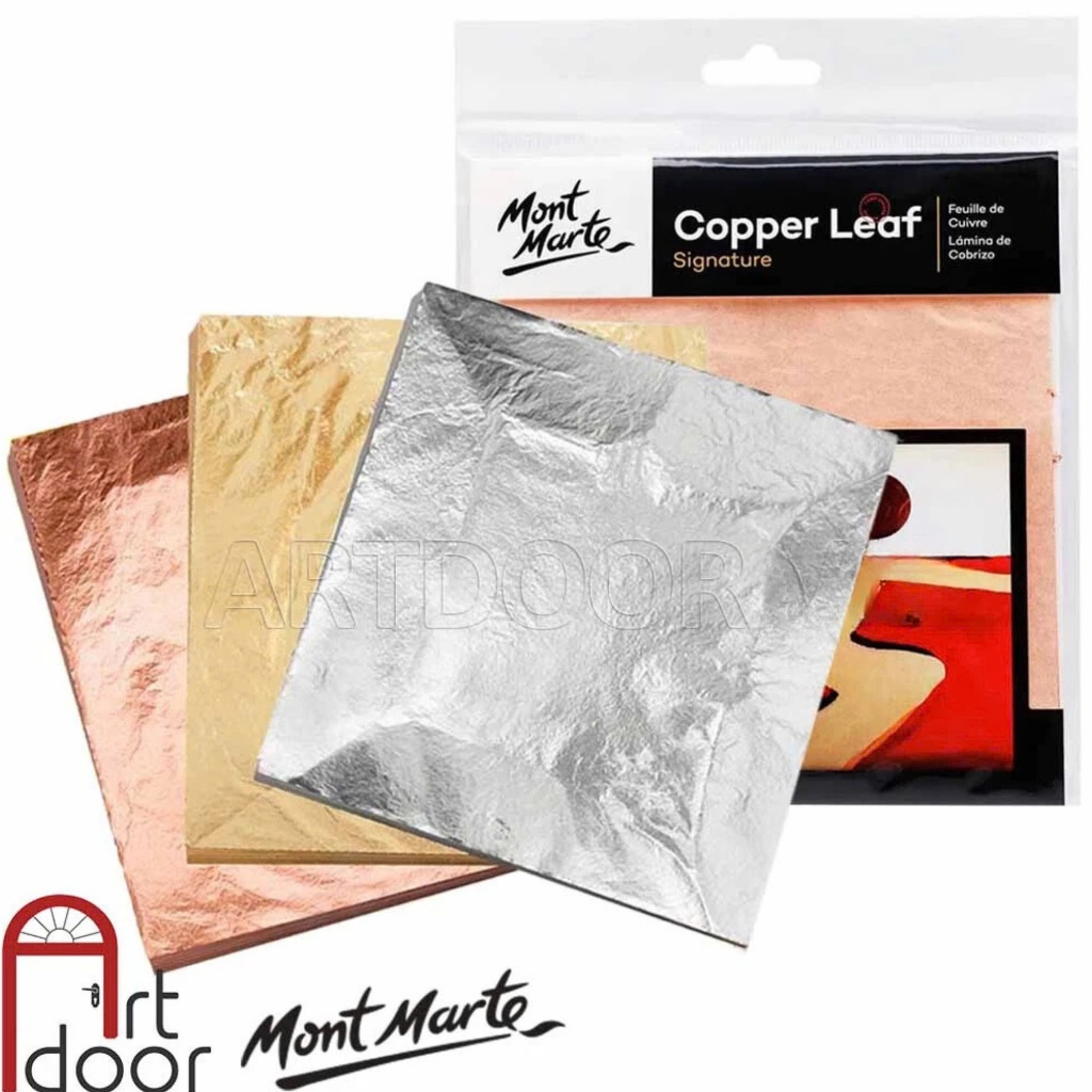 [ARTDOOR] Giấy lá mạ vàng MONT MARTE Leaf dán tranh