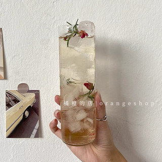 Ly thủy tinh tròn trụ không đáy siêu nhẹ