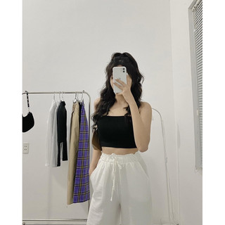 Áo ống đen trắng siêu xinh ( 𝐑𝐄̉ 𝐕𝐎̂ Đ𝐈̣𝐂𝐇 )
