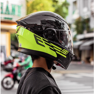 Mũ Bảo Hiểm Nguyên Đầu Lật Hàm EGO E-9 - Biker Sài Gòn