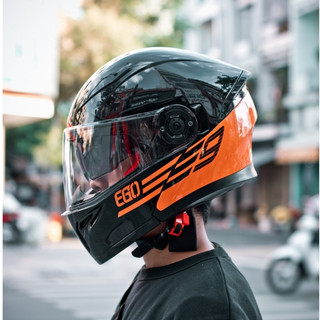 Mũ Bảo Hiểm Nguyên Đầu Lật Hàm EGO E-9 - Biker Sài Gòn