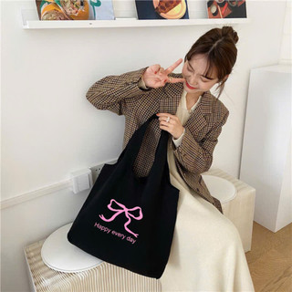 Túi Vải Đeo Vai Phong Cách Nhật Bản Cao Cấp Hakastore, Túi Tote Form Xinh Đựng Đồ Đi Học, Đi Làm, Đi Chơi, Túi Liền Thân