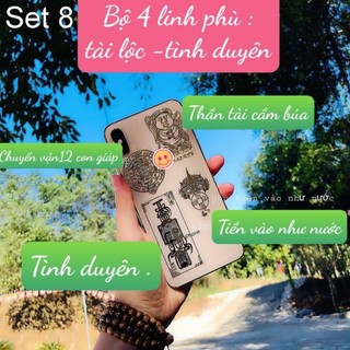 Linh phù dán mặt lưng điện thoại iphone và android