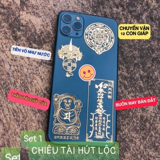 Linh phù dán mặt lưng điện thoại iphone và android