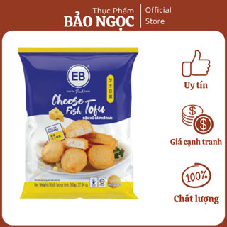 Đậu hũ cá phô mai EB  500 gr - viên thả lẩu chiên rán siêu ngon miệng - ship hỏa tốc Hà Nội
