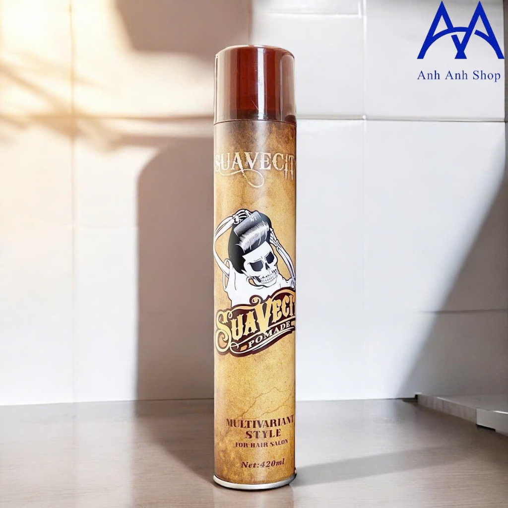 Gôm xịt tạo kiểu tóc SUAVECITO MULTIVARIANT 400ml