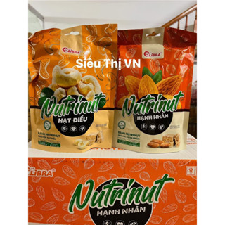 Bánh Ngũ Cốc Nutrinut Hạt Điều/Hạnh Nhân Libra Túi 220g