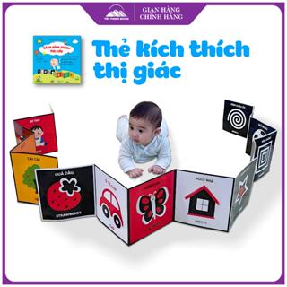 Sách - Kích Thích Thị Giác Dành Cho Bé Từ 0-3 Tuổi - 3 Chủ Đề Màu Sắc, Đỏ Đen Và Trắng Đen
