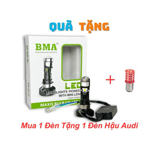 Đèn Pha LED Bi Cầu M8C BMA,35W Lắp Xe Deam, Wave Nhỏ, Future1 ,...