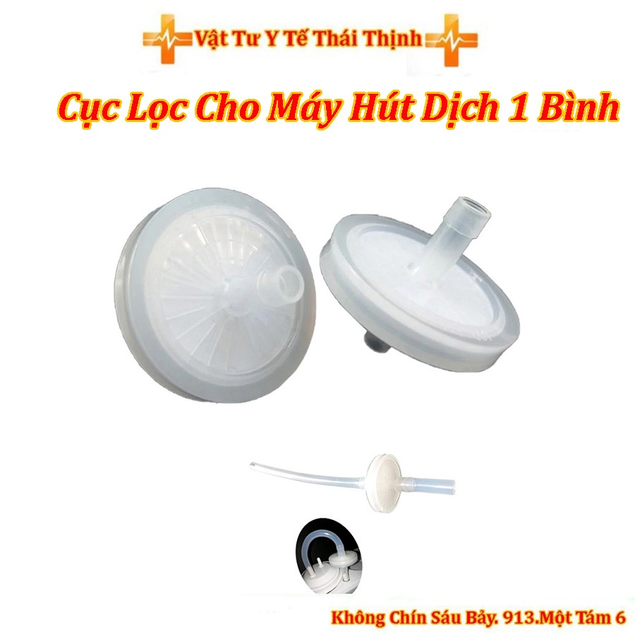 Cục Lọc Cho Máy Hút Dịch 1 Bình