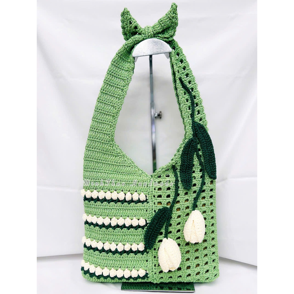 Túi móc len handmade thành phẩm (hàng có sẵn hoặc đặt hàng theo yêu cầu)