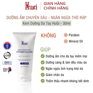 [MUA 3 TẶNG 1- 5 TẶNG 2] Kem Dưỡng Da Tay HydraGlow Chính Hãng HuGi Beauty 30g