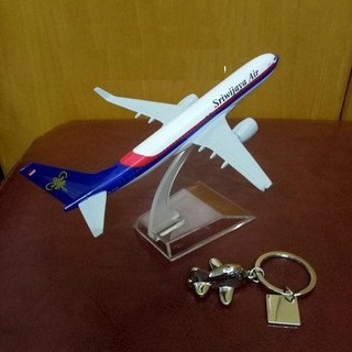 Mô hình máy bay tĩnh B737 Sriwijaya Air 16cm